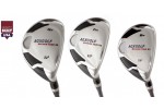 AGXGOLF LADIES MAGNUM XS SERIES GRAPHITE HYBRID IRONS SET; #4, #5 & #6 Hybrids LEFT or RIGHT HAND